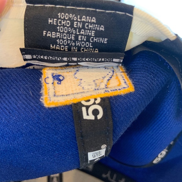 Vintage Seattle Mariners Hat New Era Cooperstown Collection 100% Wool Size 7 1/8 - Picture 11 of 11